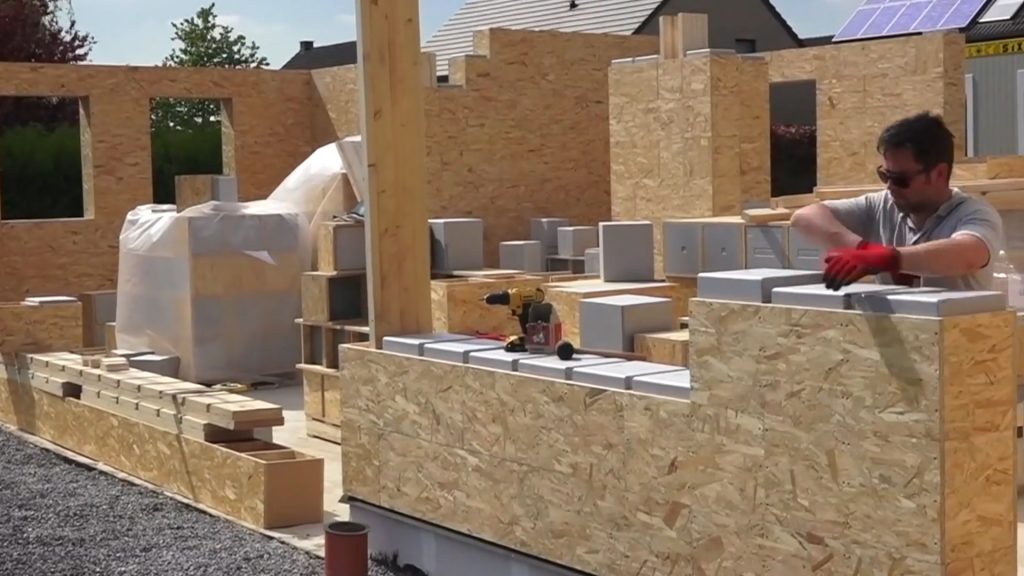 ¿LEGOs para construir una vivienda?