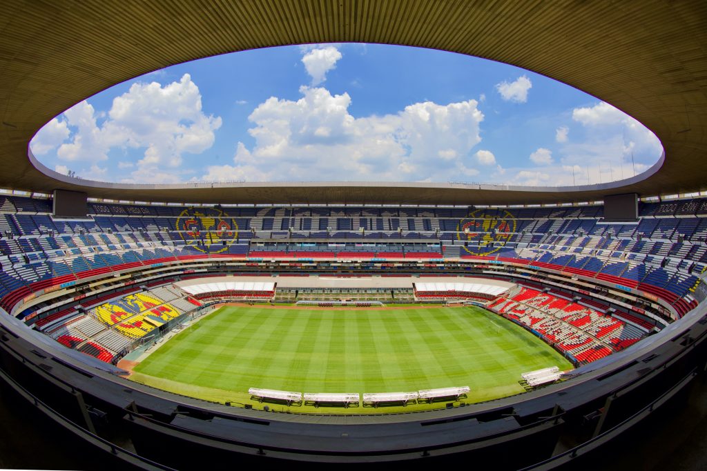 El Estadio Azteca se prepara para la Copa Mundial 2026