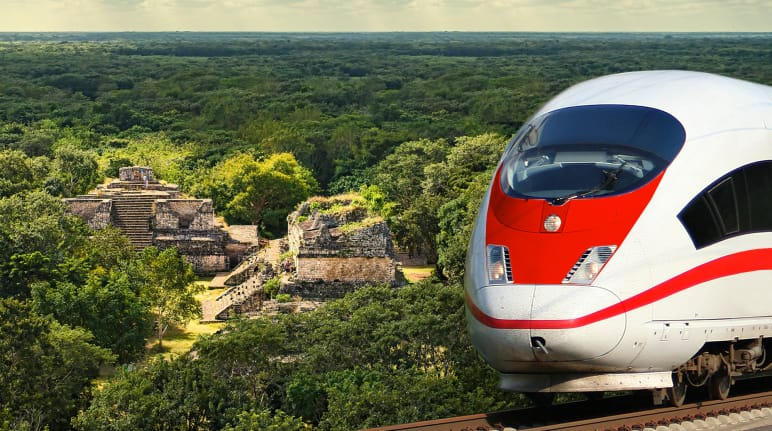Para no dañar cenotes el Tren Maya tendrá “segundos pisos”